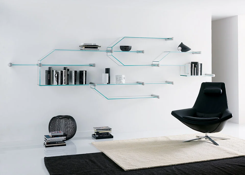 [![Shelving unit Transistor | Tonelli Design](https://tse1.mm.bing.net/th/id/OIP.0womA_nfleaH6IxbPZ8bSQHaFS?pid=Api)](https://tonellidesign.Modern Italian modular shelving unit Transistor by Tonelli Design, featuring transparent or extra-clear glass with anodized aluminum joints, available in Royal Oak, Michigan.