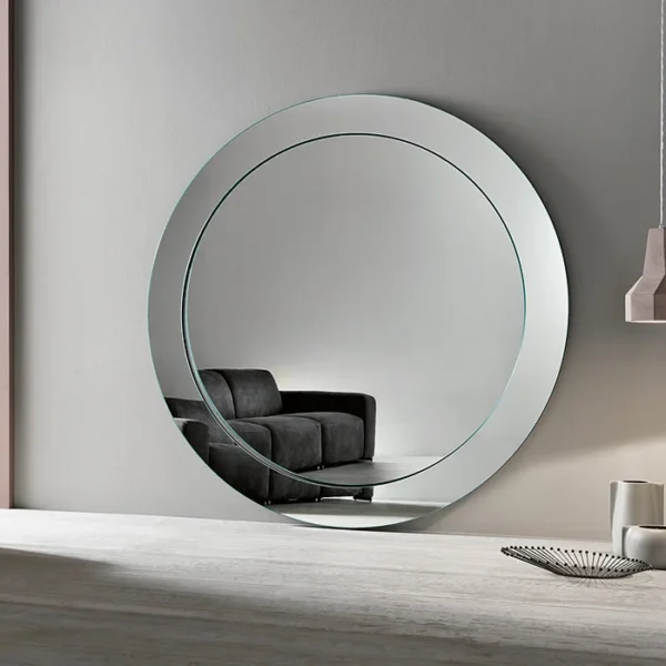 Mirror Gerund by Tonelli Design, elegant glass design, Troy Michigan.