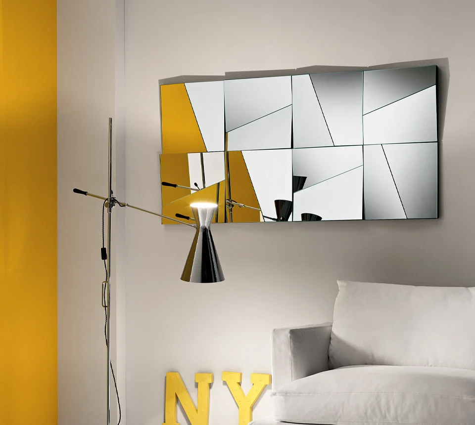 Mirror Moods by Tonelli Design, sleek glass design, Troy Michigan.