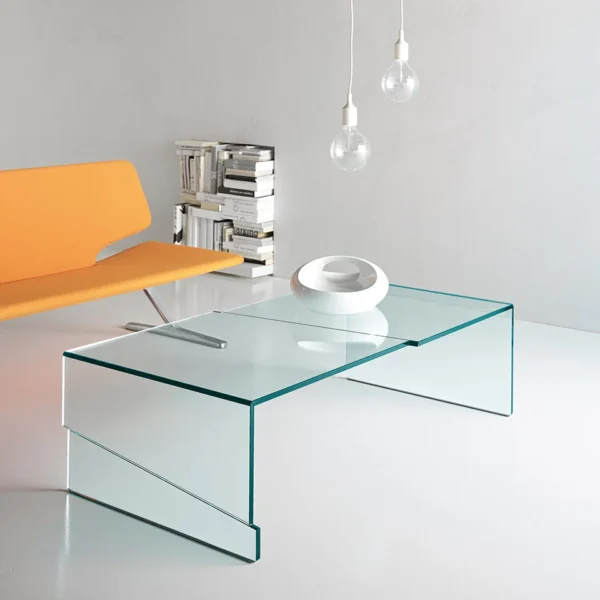 Tonelli Design Strappo, sleek and modern low table, Royal Oak Michigan.