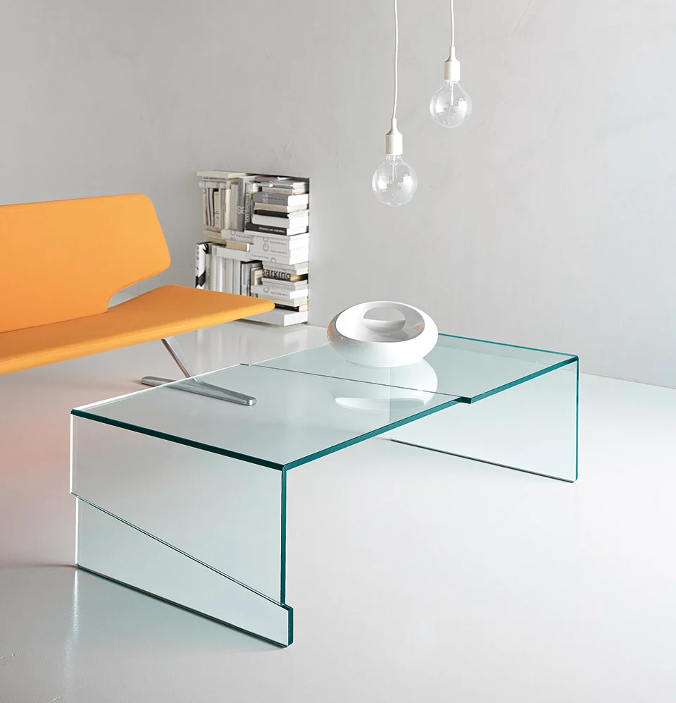 Tonelli Design Strappo, sleek and modern low table, Royal Oak Michigan.