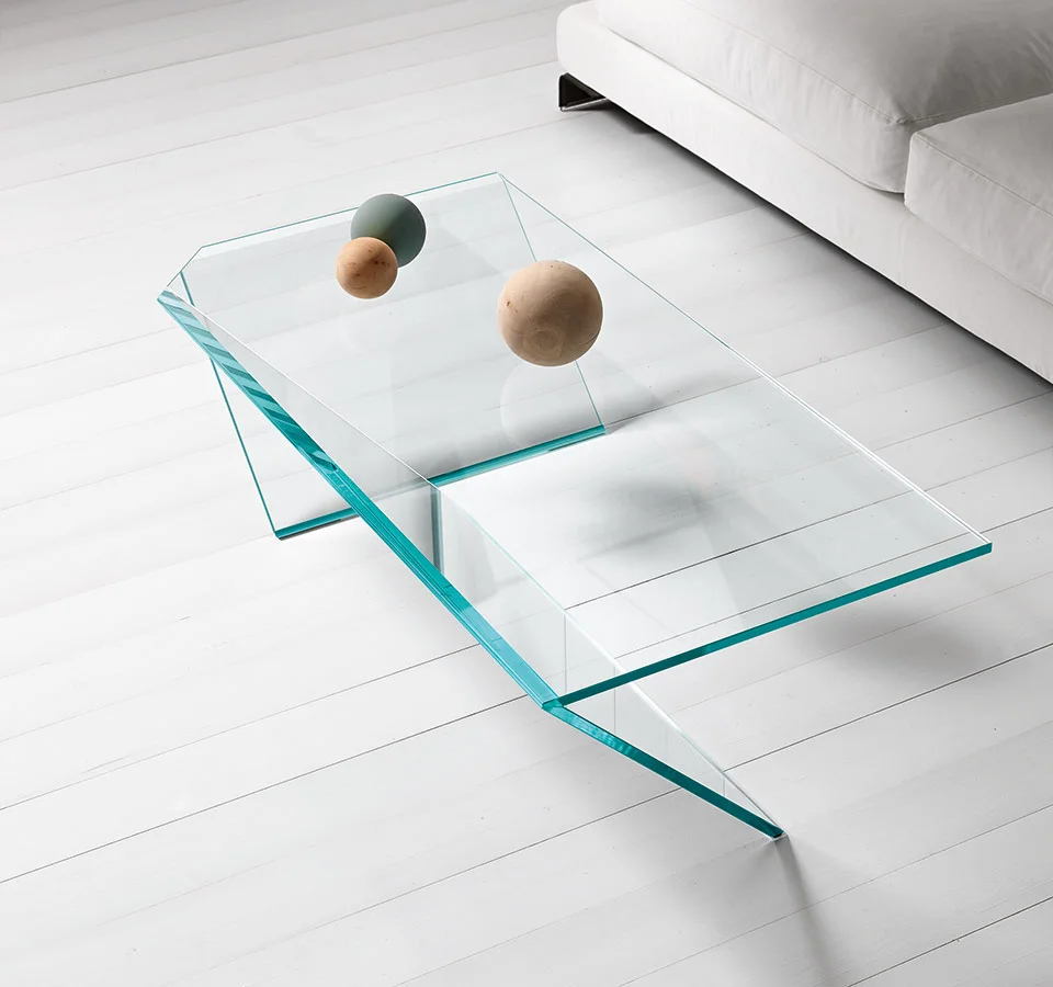Tonelli Design Ti, elegant low table, designer Italian craftsmanship, Troy Michigan.