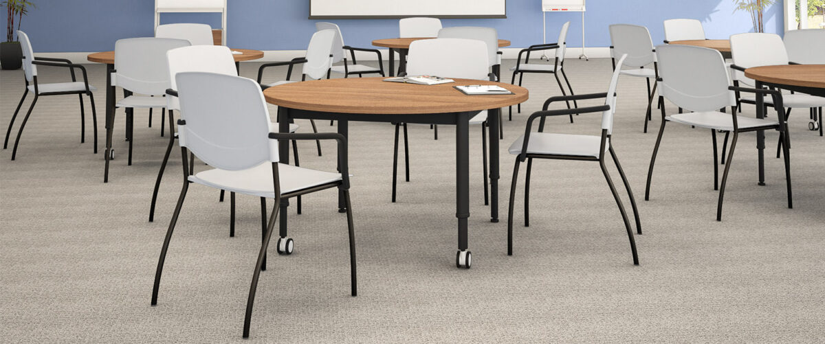 Elegant Sutro chair by Viaseating in Royal Oak Michigan office setting