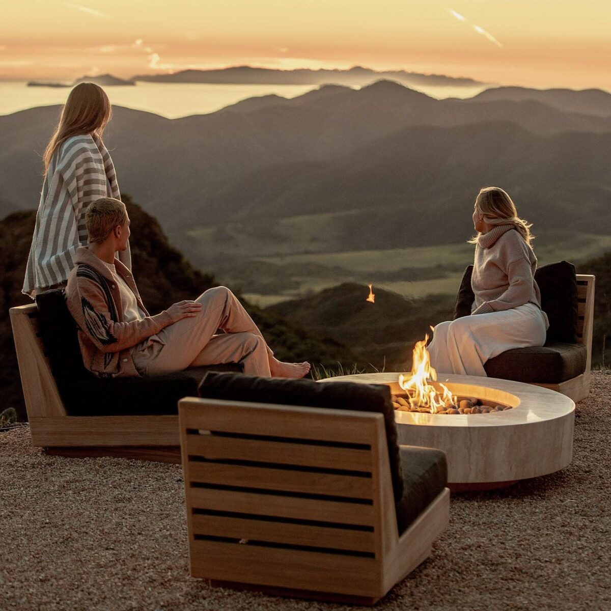 “Tulum Armless Chair by Harbour – resort-style outdoor furniture with elegant proportions”