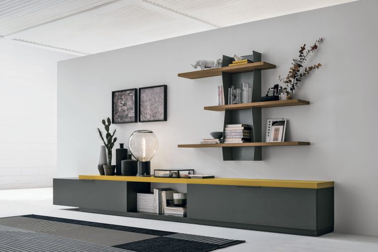 “Tomasella Versus collection – elegant storage furniture combining minimalist lines and sophisticated material contrasts”