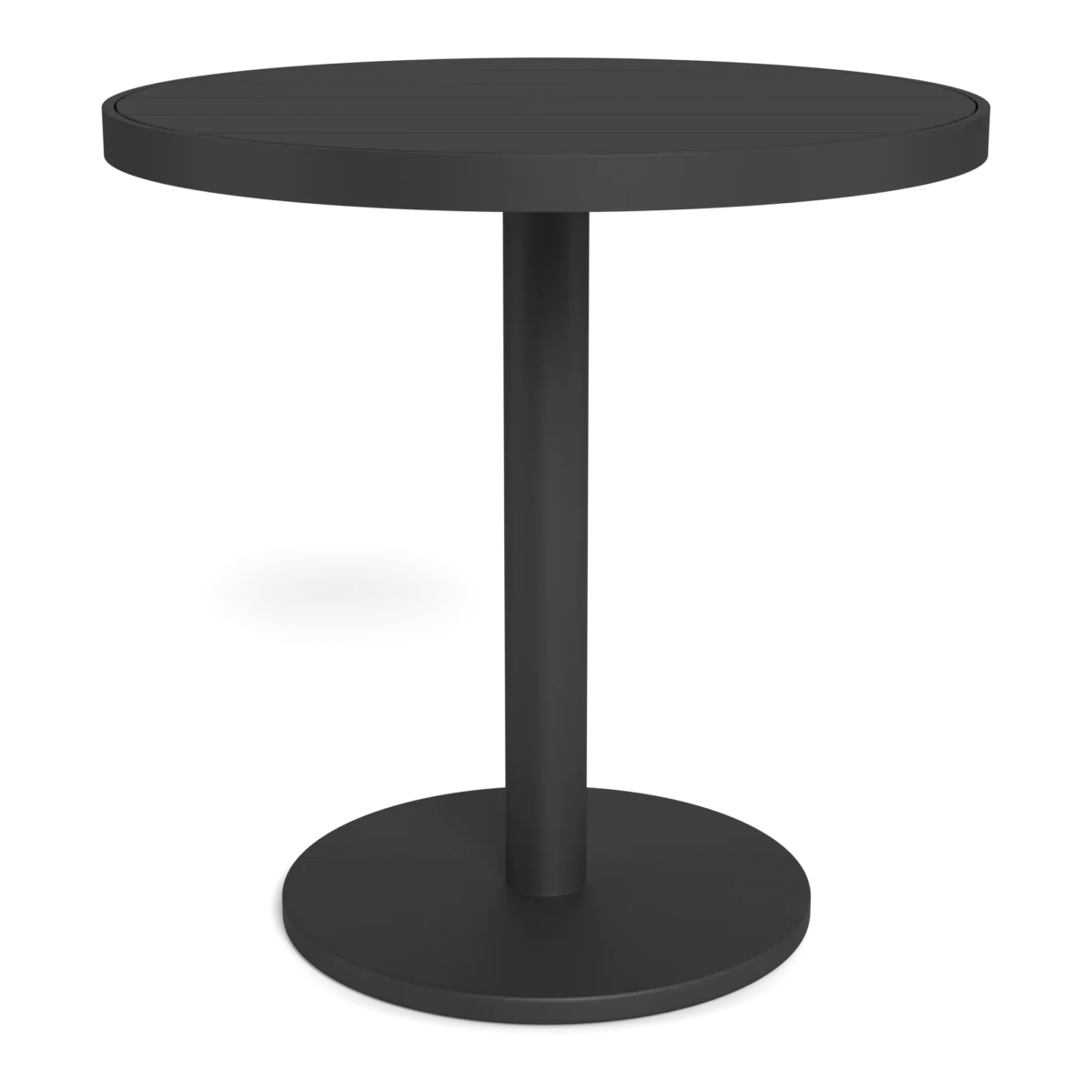 “Harbour Vienna round dining table – 30 inch powder-coated table perfect for small-space entertaining”