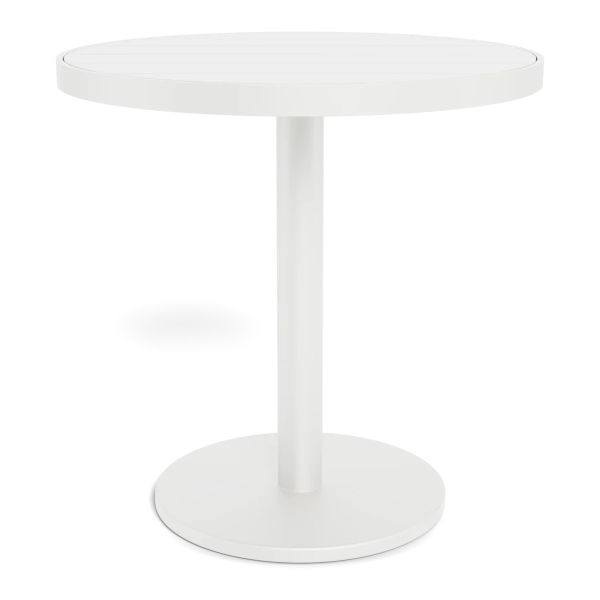 “Vienna outdoor round table by Harbour – 30 inch bistro design with clean, contemporary aesthetic”