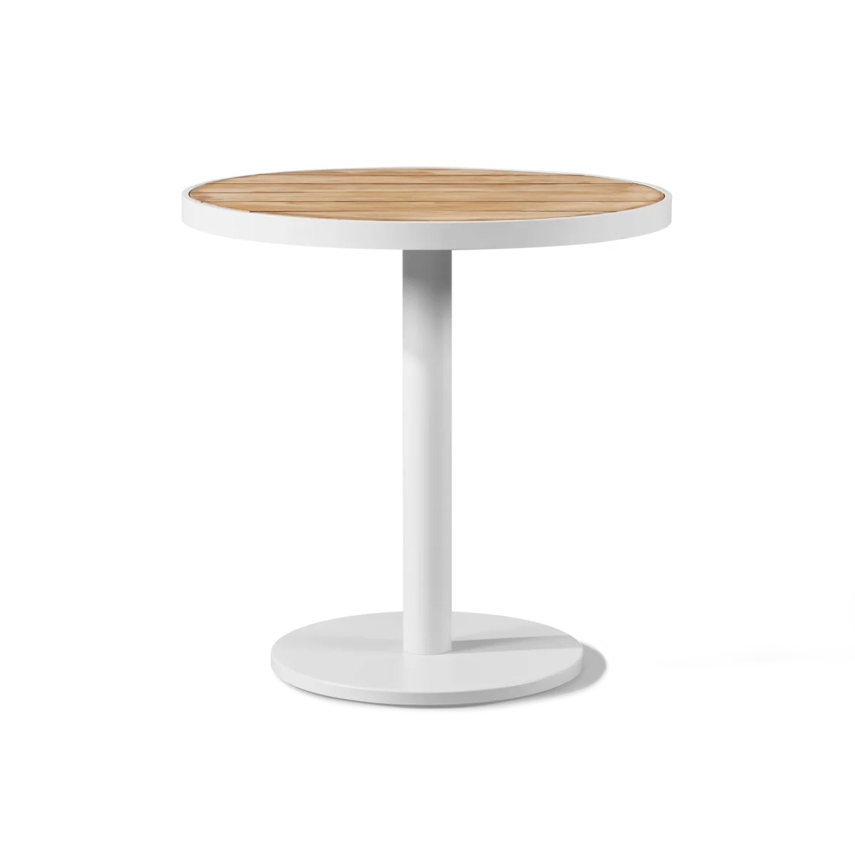 “Harbour Vienna 30 inch round bistro table – minimalist design for indoor or outdoor dining”