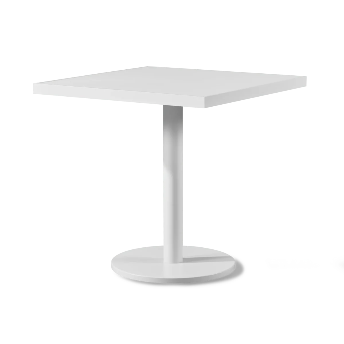 “Compact modern bistro table by Harbour – Vienna 30” square table in durable outdoor materials”