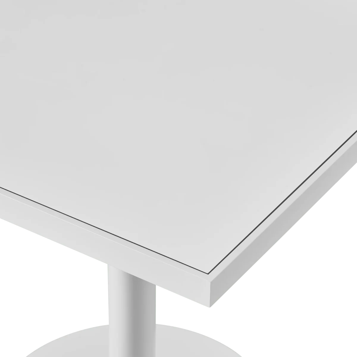 “30 inch square outdoor table by Harbour – Vienna collection bistro table with sleek geometric design”