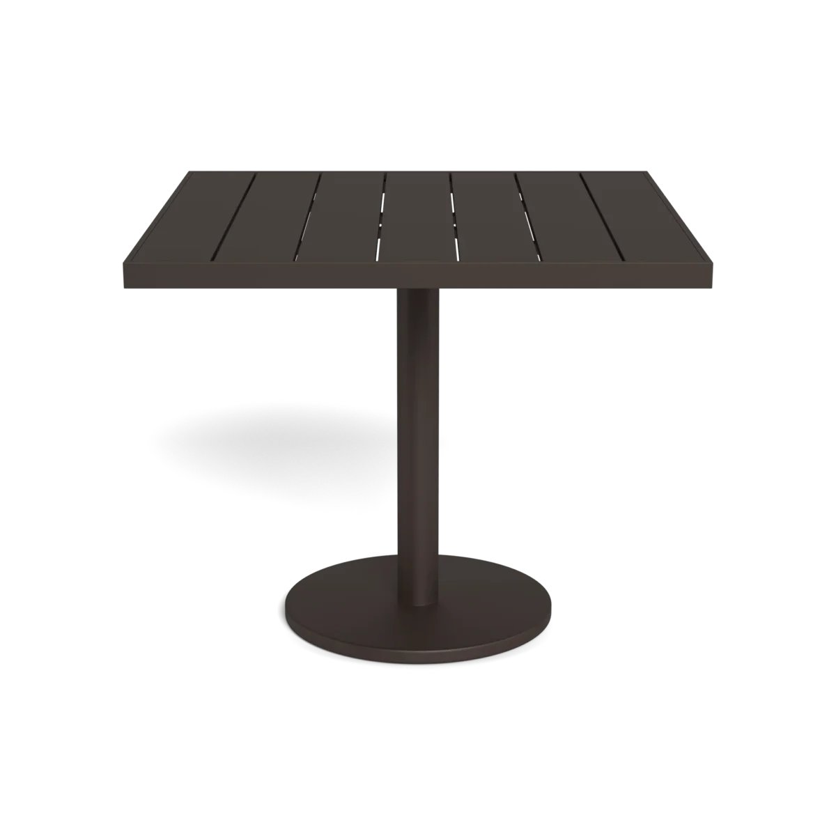 “Harbour 36 inch Vienna square bistro table – contemporary compact table for modern living spaces”