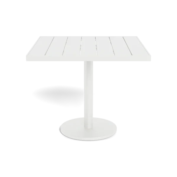 “Vienna 36 inch Square Bistro Table by Harbour – modern outdoor dining table with powder-coated finish”