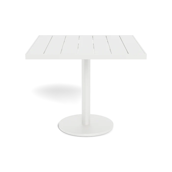 “Vienna 36 inch Square Bistro Table by Harbour – modern outdoor dining table with powder-coated finish”