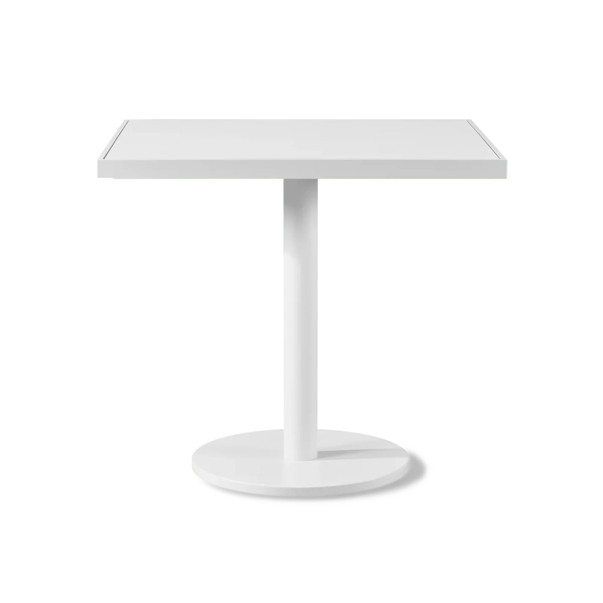 “36” Vienna bistro table by Harbour – stylish square table for outdoor or indoor compact dining”