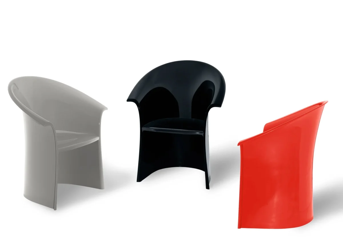 Vignelli Chair - Limited Edition by Heller, ideal for modern living rooms in Royal Oak, Michigan.