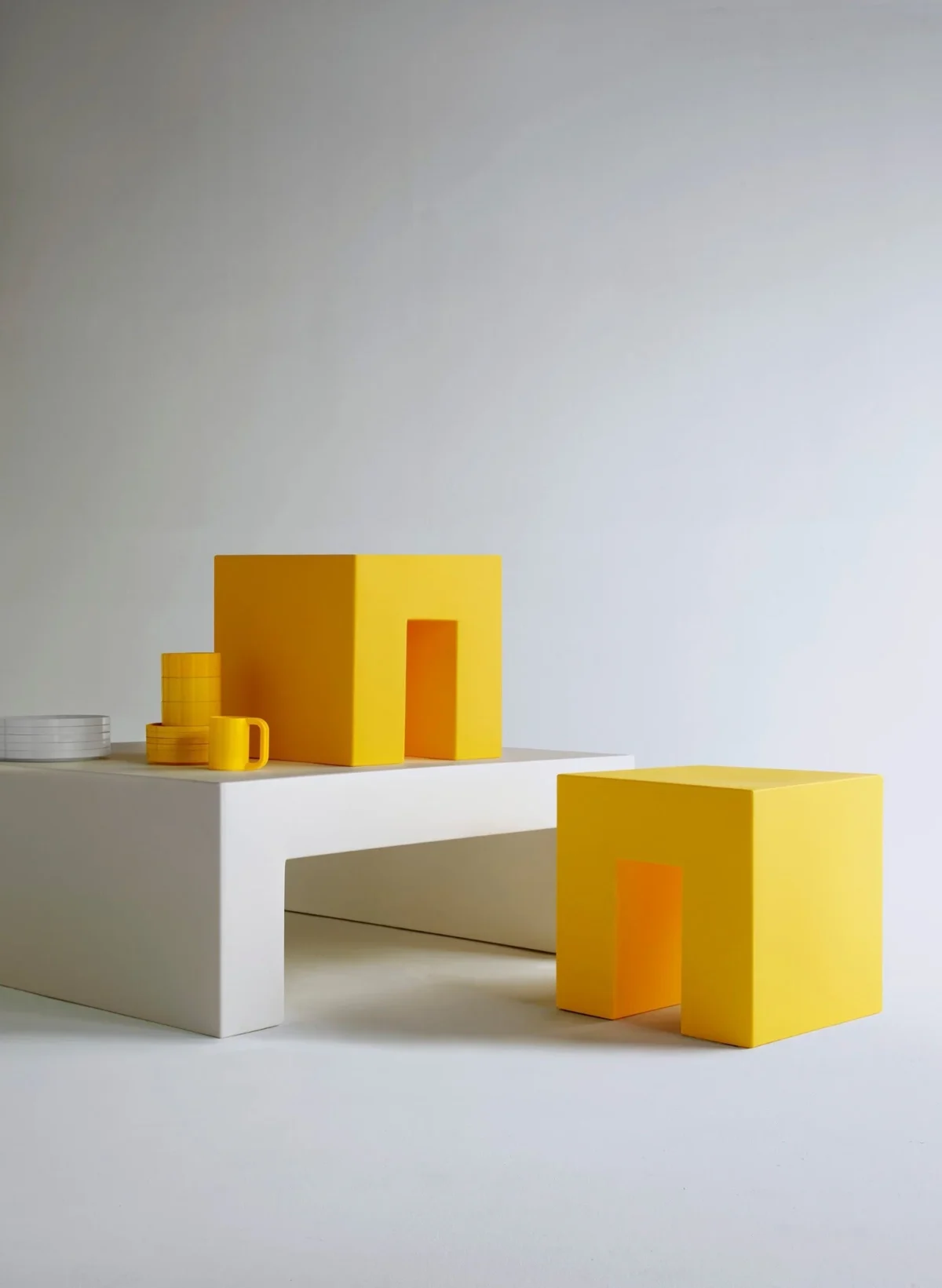 Add sophistication to your Troy, Michigan home with Vignelli Table by Heller.