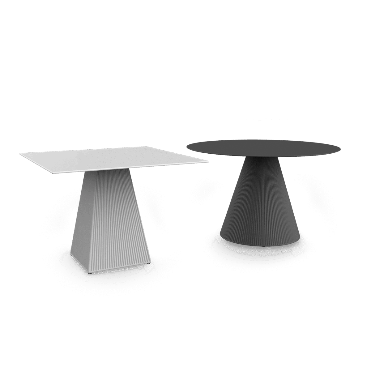 GATSBY table by Vondom perfect for upscale outdoor living spaces