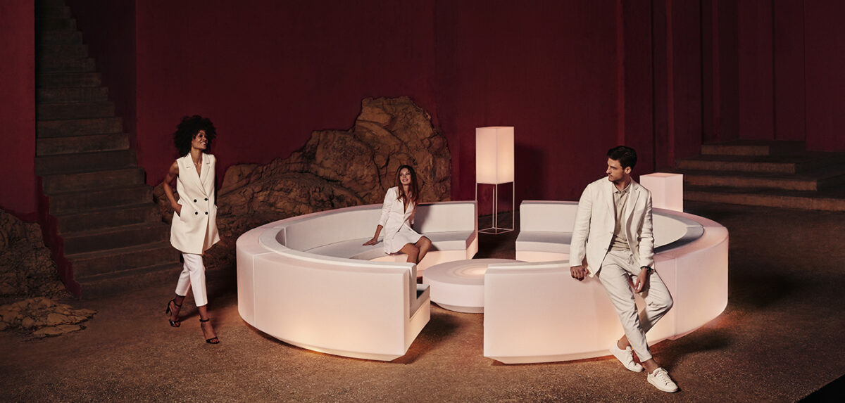 MODULAR SAILING SOFA by Vondom in Royal Oak Michigan.