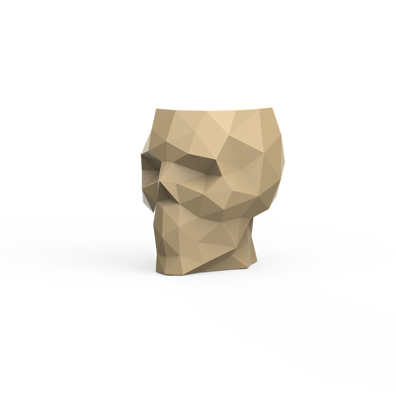 Bold sculptural SKULL TABLE by Vondom, modern Italian furniture