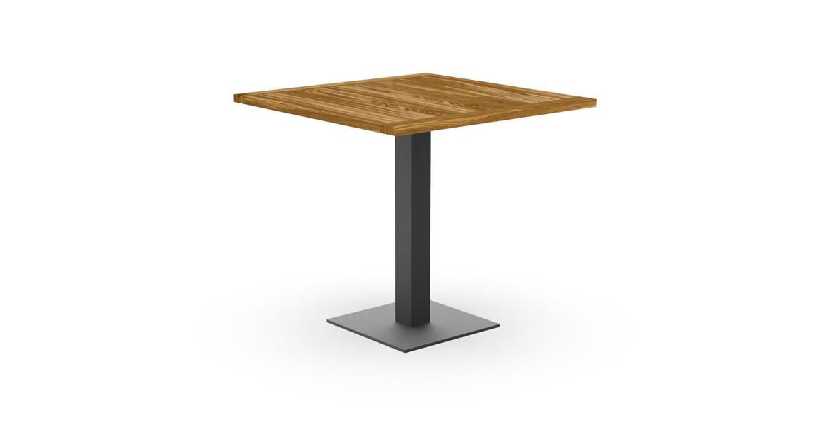Modern Italian Ebi top table 80x80x3 by Talenti, perfect for contemporary homes in Royal Oak, Michigan.