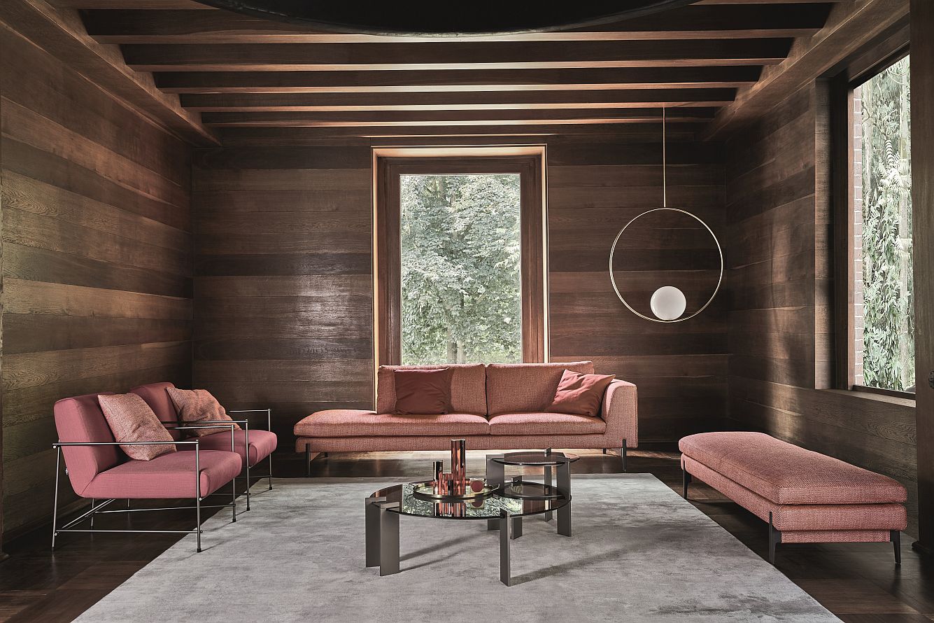 “Kim sofa by Ditre Italia – modern Italian designer sofa with slim armrests and plush cushioning”