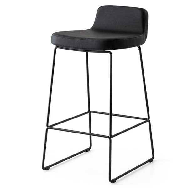 RILEY | Sled base stool By Connubia