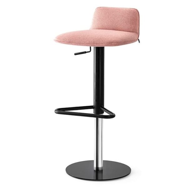RILEY SOFT | Swivel stool By Connubia