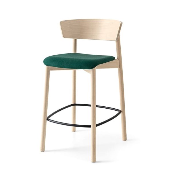 CLELIA | Stool with back By Connubia
