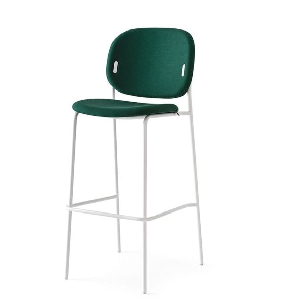 YO! | Upholstered stool By Connubia