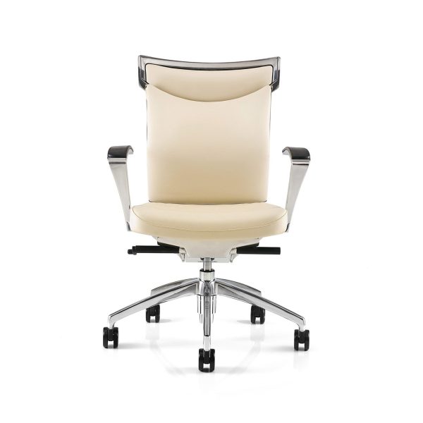 UNIQA | Leather office chair By ESTEL GROUP