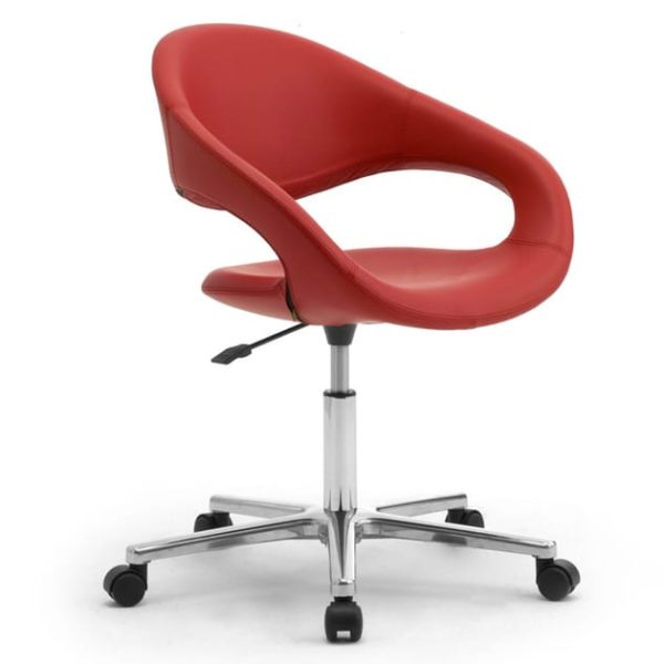 SAMBA | Office chair with castors By Leyform