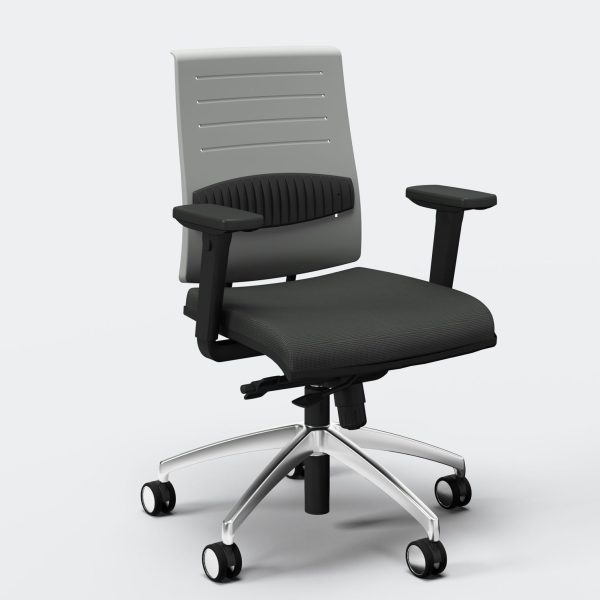 ZERO7 POLYPROPYLENE | Office chair with armrests By Ares Line