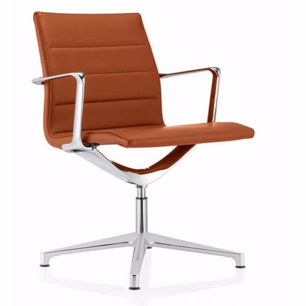 VALEA ESSE | Leather office chair By ICF
