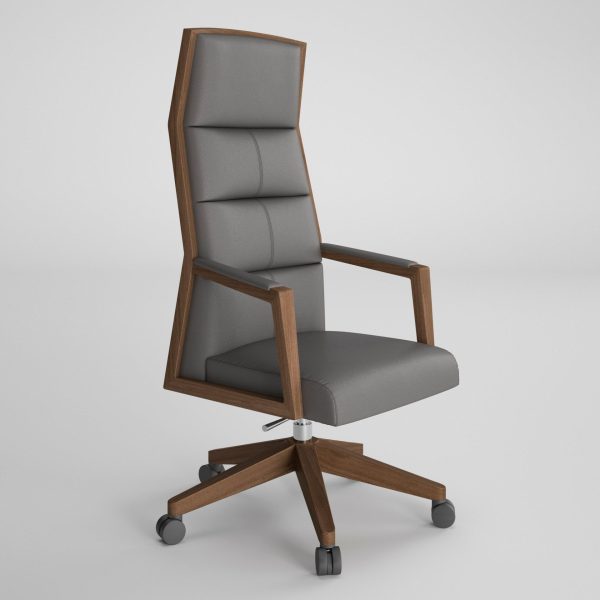 SQUARE | High-back executive chair By Ofifran