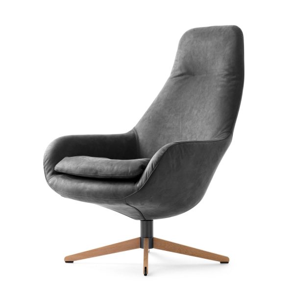 LX389 | Leather armchair By LEOLUX LX