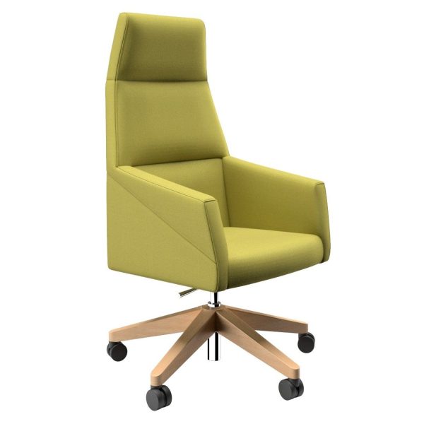 RAY | Height-adjustable executive chair By Ofifran