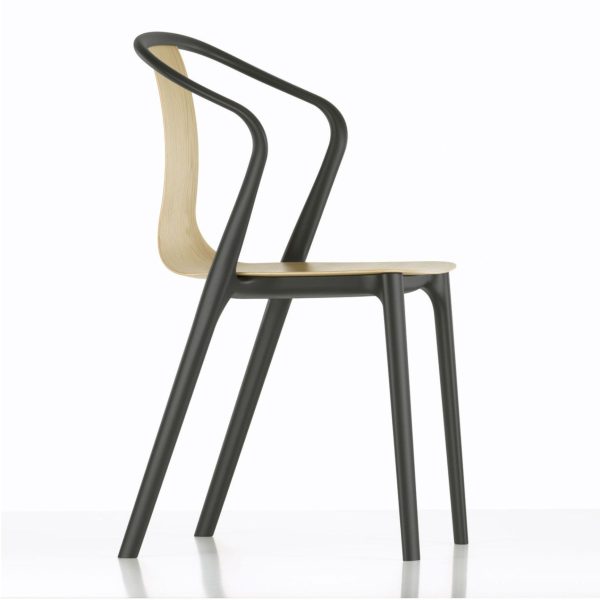 BELLEVILLE ARMCHAIR WOOD By Vitra