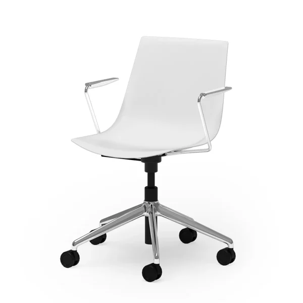 BLAQ 478 | Chair with armrests By SCHNEEWEISS interior
