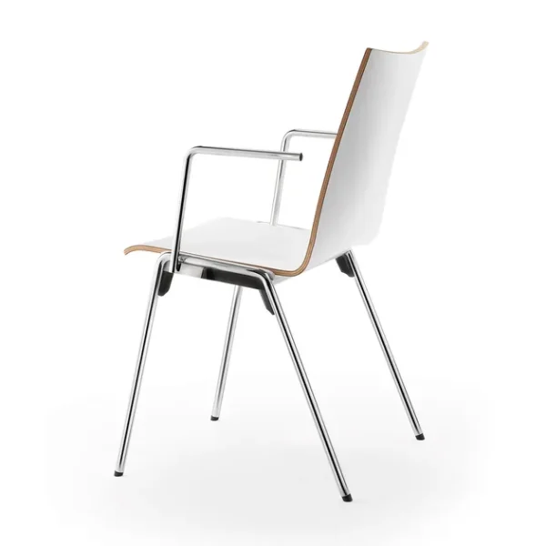 LOGOCHAIR | Chair with armrests By SCHNEEWEISS interior