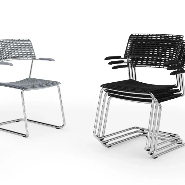 CALA | Stackable chair By Diemmebi