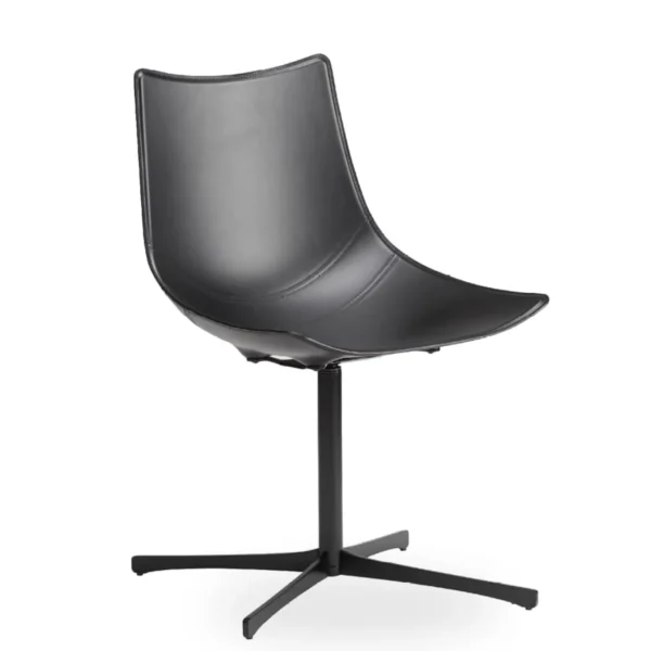 LUC | Chair with 4-spoke base By ROSSIN