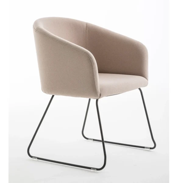 BLOOM XL | Sled base chair By Luxy