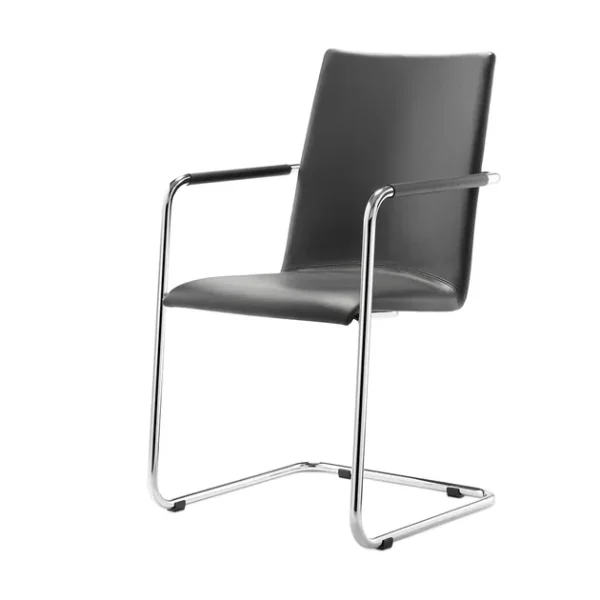 LOGOCHAIR SWING | Leather chair By SCHNEEWEISS interior