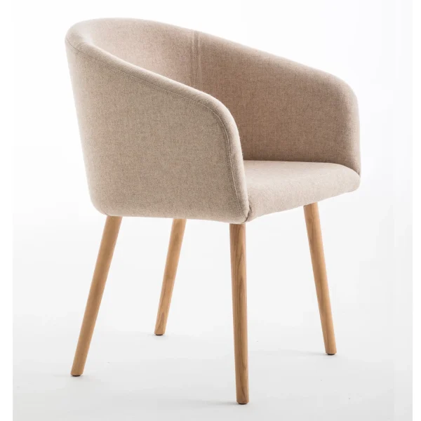 BLOOM XL | Chair with armrests By Luxy