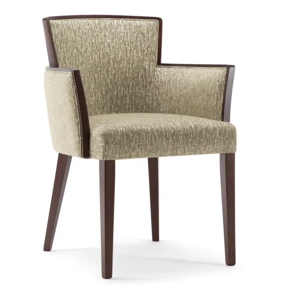 LONDON | Chair with armrests By Tirolo