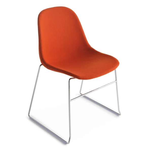 POLA LIGHT R SB | Upholstered chair By Crassevig