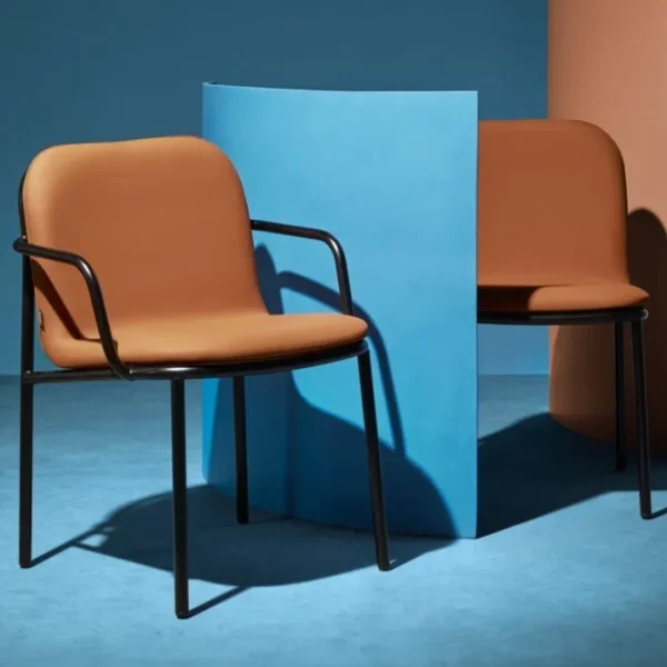 SHELL | Woven vinyl chair By Annud
