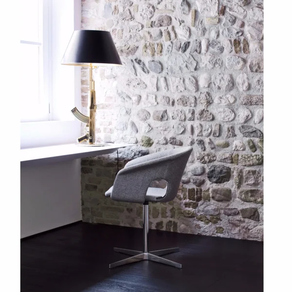 BENNETT | Swivel chair By La Cividina