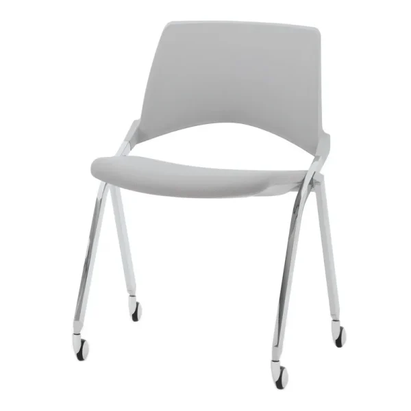 LAKEND SOFT | Chair with castors By Diemmebi