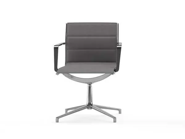 ALUMINIA | Chair with 4-spoke base By ESTEL GROUP